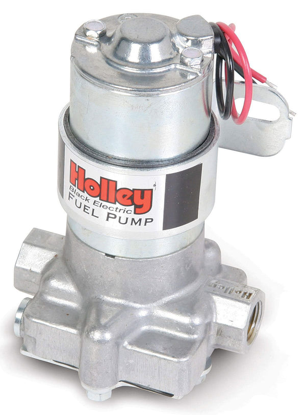 Holly - Black 110gph Electric Fuel Pump Compatible with Alcohol and Methanol Fuels