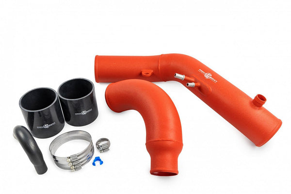 Process West - NEXT GEN FORD RANGER RAPTOR 3.5 INCH CROSSOVER PIPE WRINKLE RED