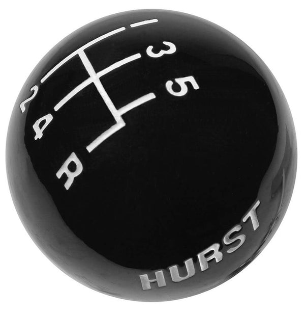 Hurst - Replacement Black 5-Speed Shifter Knob With 3/8-16 Thread - HU1630125