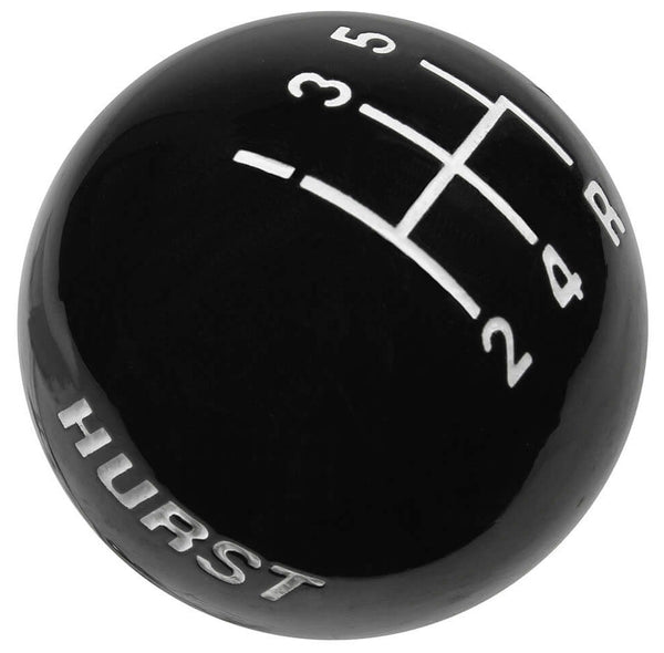 Hurst - Replacement Black 5-Speed Shifter Knob With 3/8-16 Thread - HU1630125
