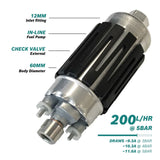 Bosch - 200 In-Line Fuel Pump 275lph @ 5 Bar 0 580 464 200 "New 044"