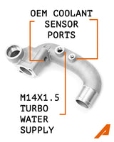 ARTEC Performance - Toyota 2JZ-GTE Upper Water Outlet Pipe
