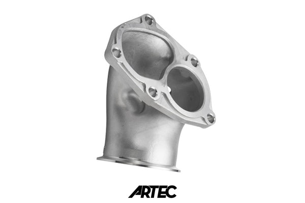 ARTEC Performance - Mitsubishi Evo 4-9 4G63 3.5” Cast Outlet O2 Housing Dump Pipe