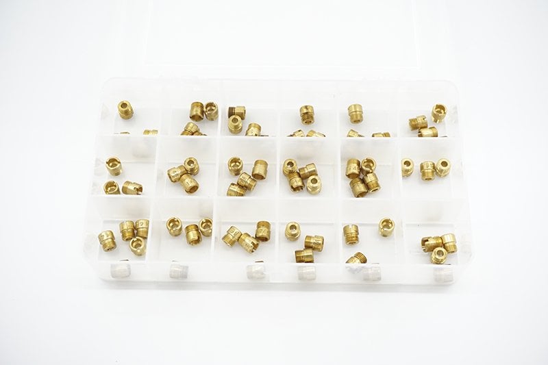 APD E85/alcohol jet kit .106-.138″ (36-pce) 5/16″ thread jet (see product notes)
