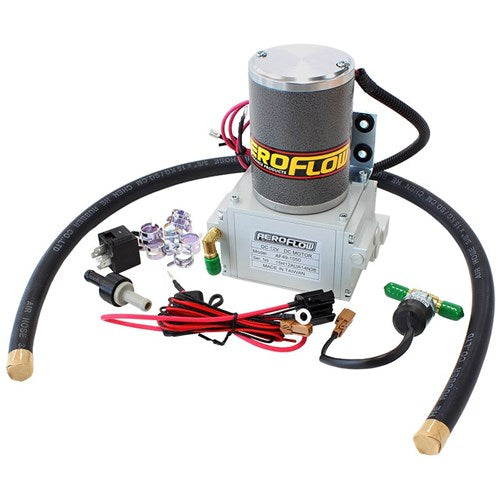 AEROFLOW - Electric Vacuum Pump Kit 12-Volt, Twin Piston - AF49-1050