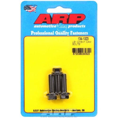 ARP - Camshaft Bolt Kit fits GM LS Series Cam Sprocket Bolt Kit M8 X 1.25 X 25mm UHL - AR134-1003