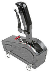 B&M Stealth Magnum Grip Pro Stick Shifter Fits GM 3& 4 speed Automatic Transmissions, Black anodised finish with Carbon Fibre Look Cover