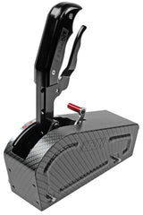 B&M Stealth Magnum Grip Pro Stick Shifter Fits GM 3& 4 speed Automatic Transmissions, Black anodised finish with Carbon Fibre Look Cover