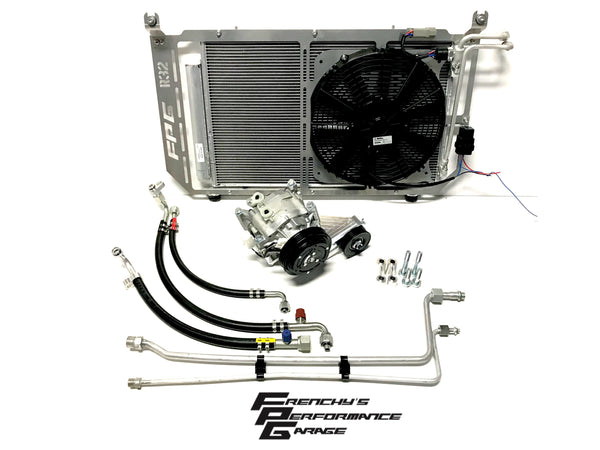 Frenchy's Performance Garage - Nissan Skyline R32 R33 R34 C34 Stagea A/C Air Conditioning Replacement Kit R134A FPG-039