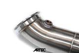 ARTEC Performance - Mitsubishi Evo X 4B11T 3.5" V-Band Downpipe