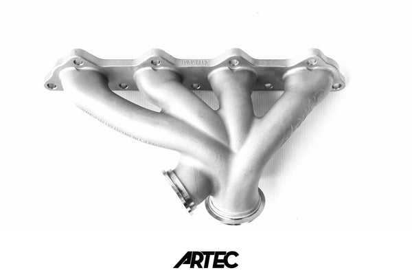 ARTEC Performance - Mitsubishi Evo 4-9 4G63 Exhaust Manifold Low Mount V-Band (Reverse Rotation)