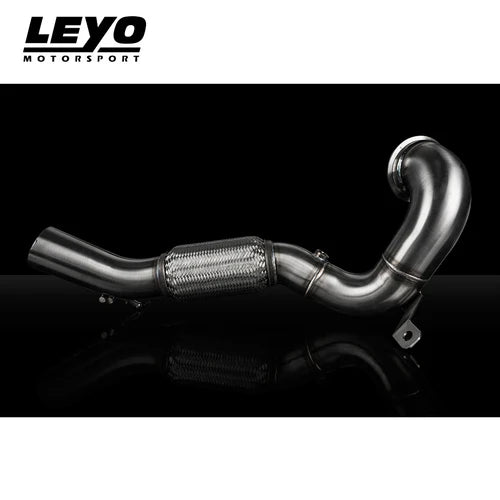 Leyo Motorsport - Catless Down Pipe - Volkswagen Golf R MK7/7.5 14-20