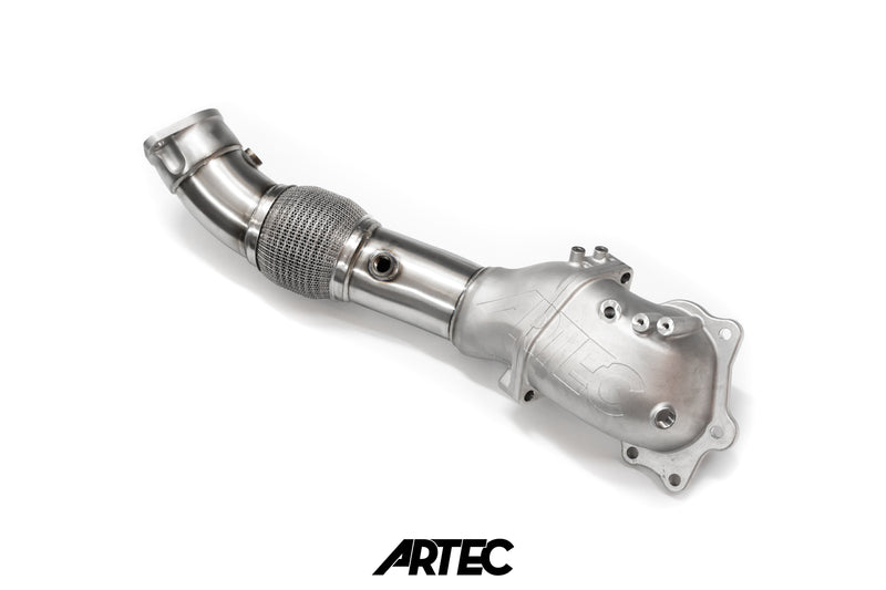 ARTEC Performance - Mitsubishi Evo 10 4B11T 3.5" Cast Dump / Front Pipe - Version 1