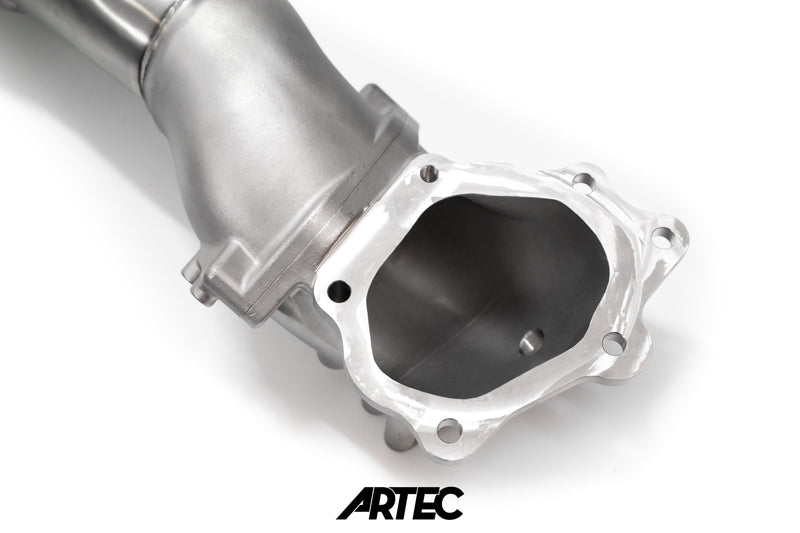 ARTEC Performance - Mitsubishi Evo 10 4B11T 3.5" Cast Dump / Front Pipe - Version 1