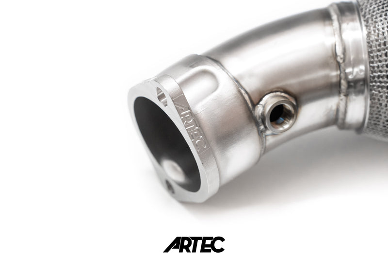 ARTEC Performance - Mitsubishi Evo 10 4B11T 3.5" Cast Dump / Front Pipe - Version 1