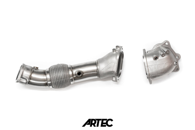 ARTEC Performance - Mitsubishi Evo 10 4B11T 3.5" Cast Dump / Front Pipe - Version 1