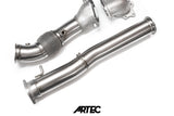 ARTEC Performance - Mitsubishi Evo 10 4B11T 3.5" Cast Dump / Front Pipe - Version 2