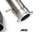ARTEC Performance - Mitsubishi Evo 10 4B11T 3.5" Cast Dump / Front Pipe - Version 2