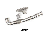 ARTEC Performance - Mitsubishi Evo 4-9 Dump Pipe Adapter for Low Mount V-Band Exhaust Manifold