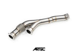 ARTEC Performance - Nissan RB26DETT Twin 3.5" Stock Frame Front Pipe
