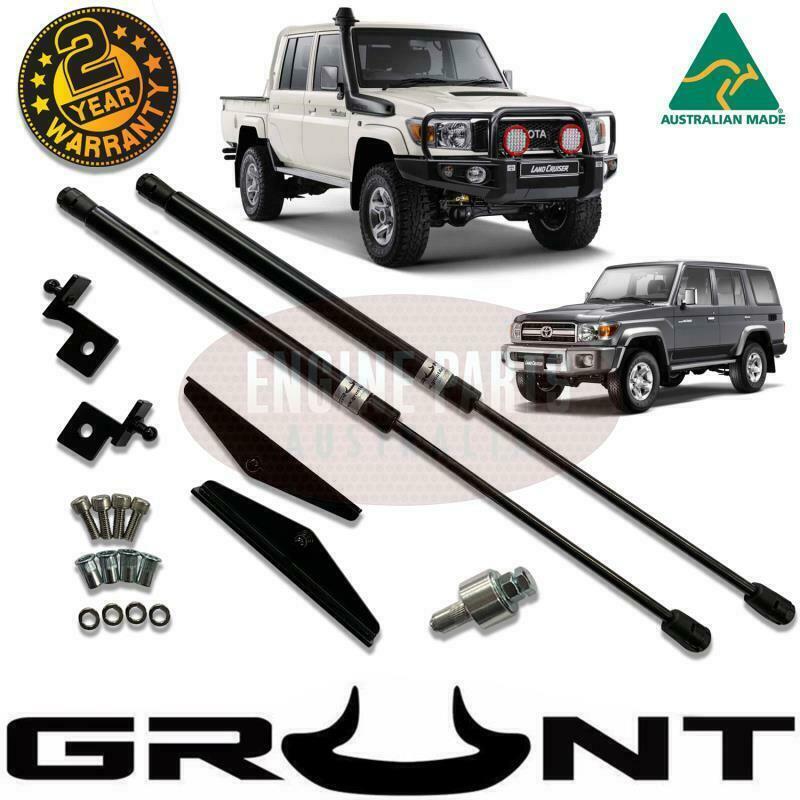 Grunt 4x4 - Grunt 4x4 Bonnet Strut Damper for Toyota 70 76 78 79 Series Landcruiser 07-2019