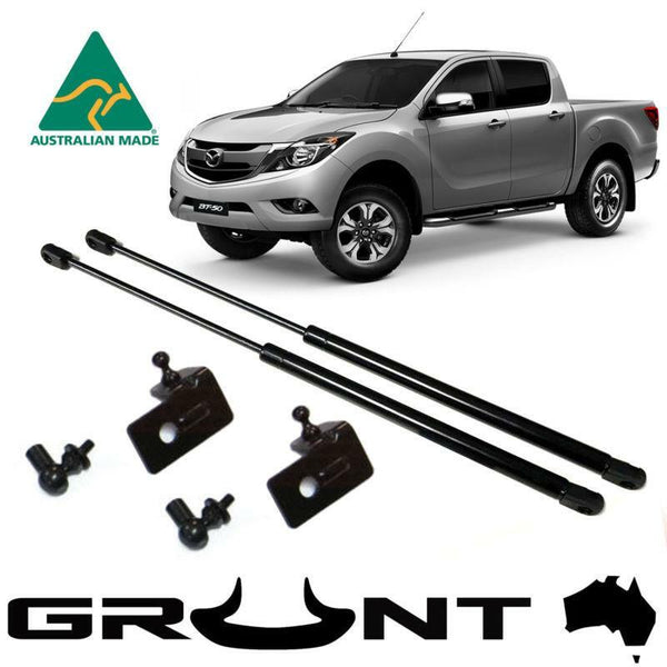 Grunt 4x4 - gas struts bonnet hood lift support for Mazda BT50 BT-50 2012-2019