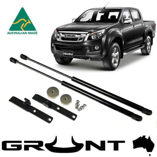 Grunt 4x4 - Bonnet Gas Struts Dampers For Isuzu D Max DMax 2012-Onwards