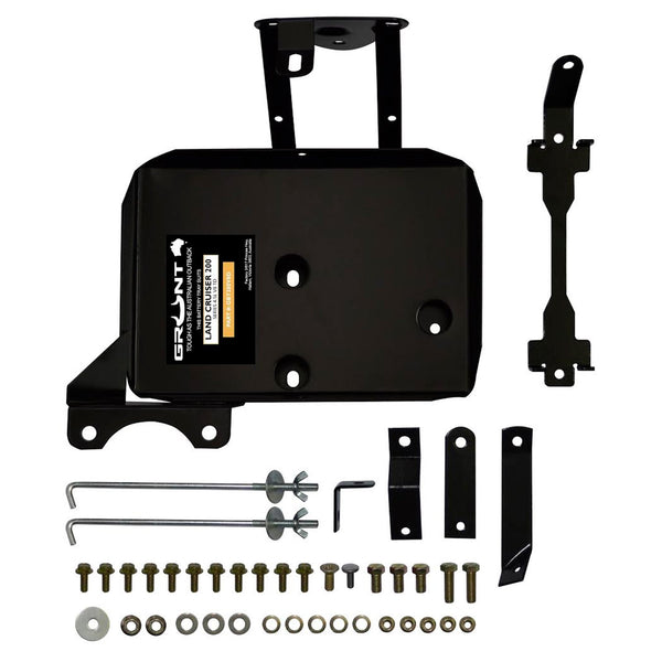 Grunt 4x4 - Dual battery tray for Toyota Landcruiser 200 Series V8 1VD-FTV 2009-2015 GBT200V8D