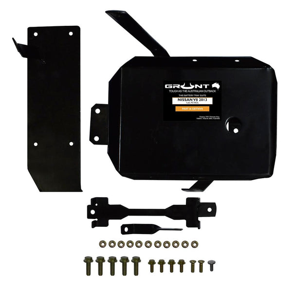 Grunt 4x4 - Dual battery tray for Nissan Patrol GU Y62 5.6 V8 petrol 2013-2019