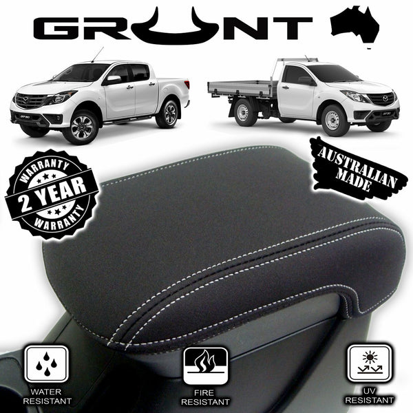 Grunt 4x4 - neoprene center console lid cover wetsuit for Mazda BT-50 2020-2021