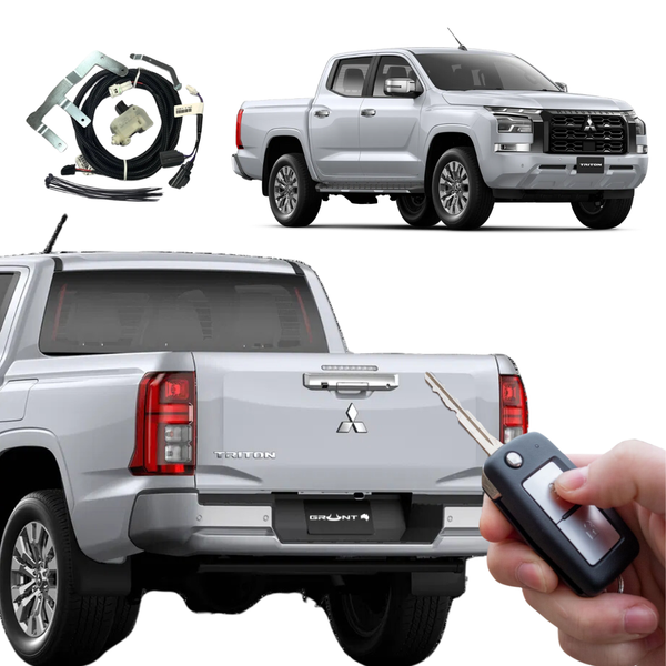 Grunt 4x4 - Tailgate Central Locking Kit for Mitsubishi Triton MV 2023 - 2025