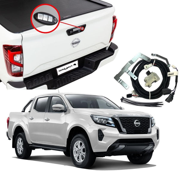 Grunt 4x4 - Tailgate Central Locking Kit for Nissan Navara D23 NP300 2021+