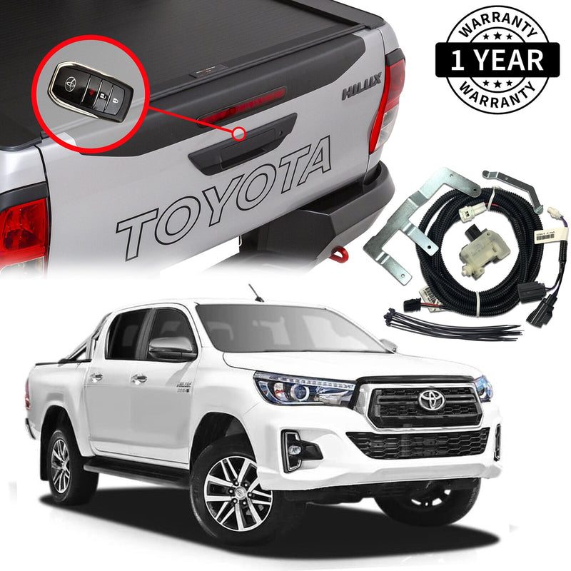 Grunt 4x4 - Tailgate Central Locking Kit for Toyota Hilux 2018-2020