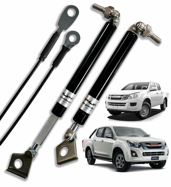 Grunt 4x4 -  tailgate strut assist system EZI-DOWN for Isuzu D-Max 2020-2021 GDS-DMAX2