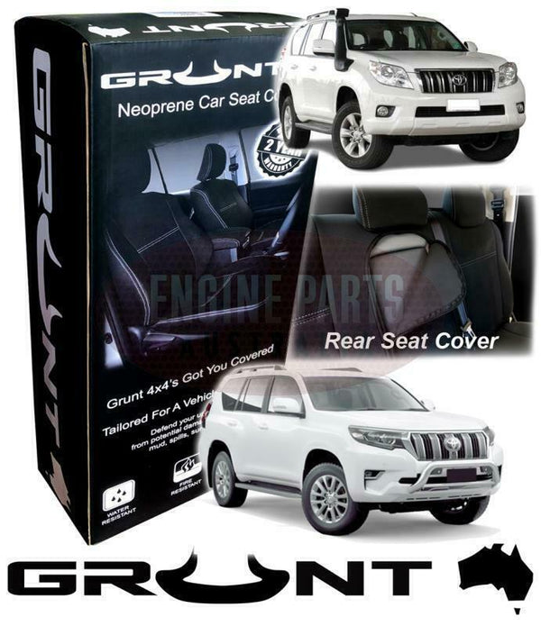 Grunt 4x4 - neoprene rear seat covers for Toyota Landcruiser Prado 150 2009-2020