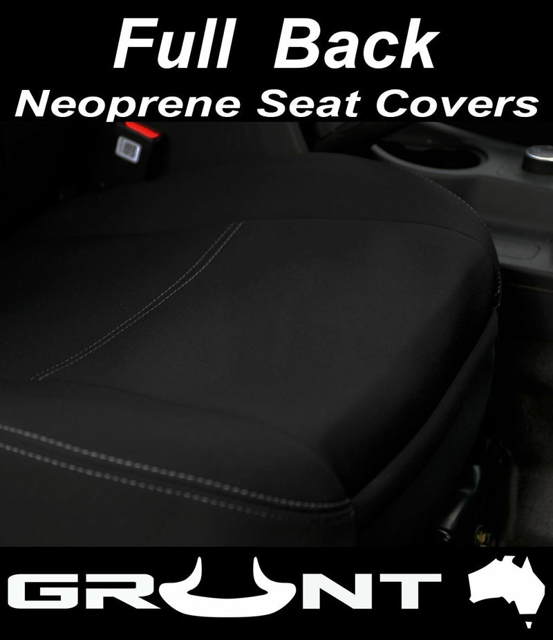 Grunt 4x4 - neoprene car seat covers to for Toyota Hilux 2015-2019 rear