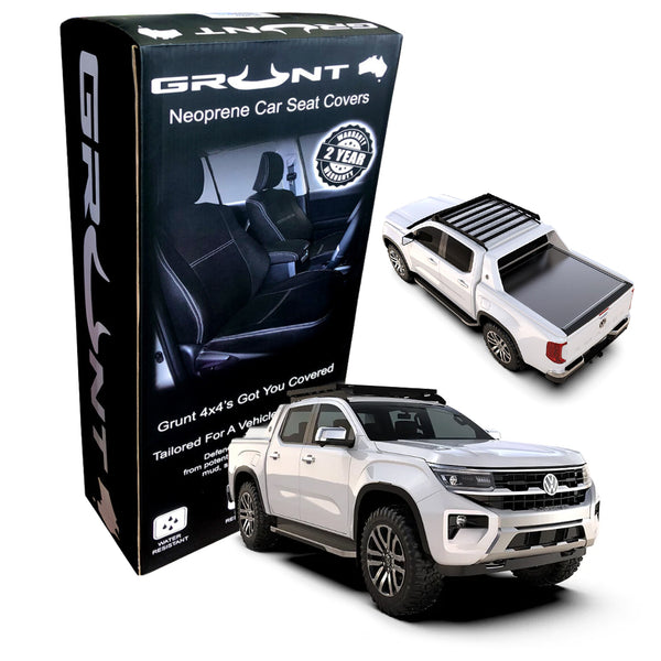 Grunt 4x4 - Volkswagen Amarok NF neoprene car seat covers 2023 On Front & Rear Seat Cover Set
