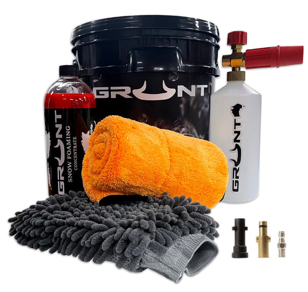 Grunt 4x4 - 4WD Snow Foaming Car Wash Kit High Pressure Cannon Lance