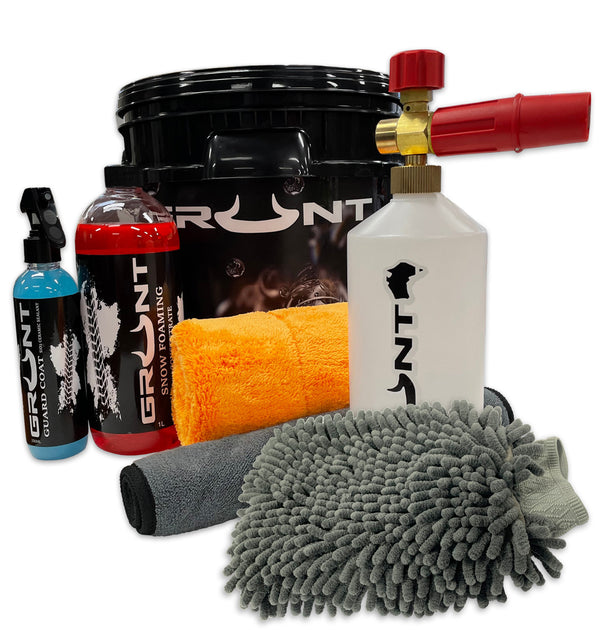Grunt 4x4 - 4WD Snow Foaming Car Wash &  Guard Coat Ceramic Sealant Kit