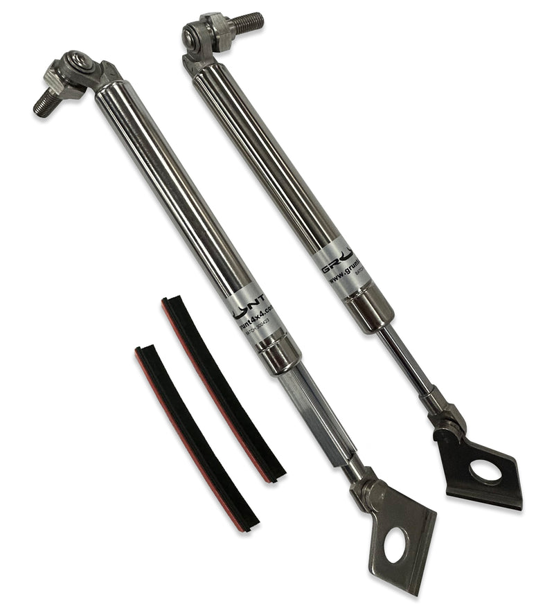 Grunt 4x4 - Tailgate Stainless Steel Easy Up Down Strut System for Ford Ranger PX 2012-2020 PX2 PX3 GUDS-FPX
