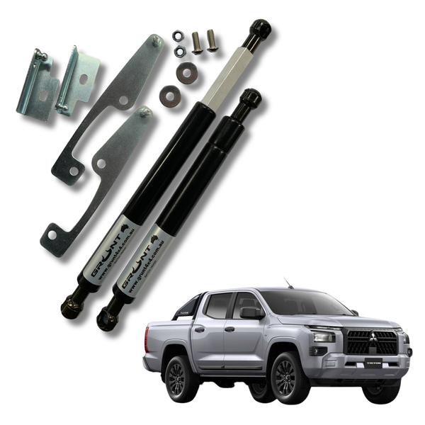 Grunt 4x4 - tailgate strut assist system for Mitsubishi Triton MV 2024+ GUDS-MTMV
