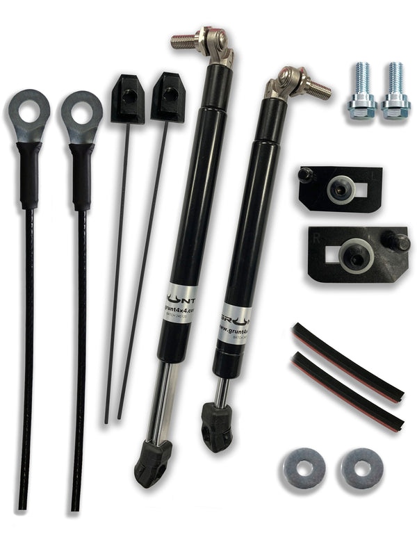Grunt 4x4 - tailgate up/down strut assist system for Nissan Navara D23 NP300 2014-2020 GUDS-NP300