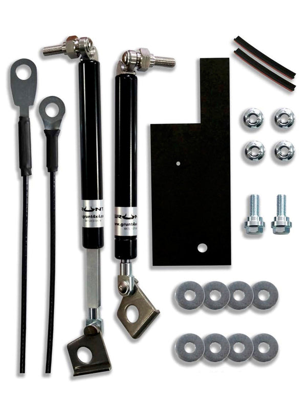 Grunt 4x4 - tailgate strut assist system for Toyota Hilux 2015-2019 (Twin Handle) GUDS-TH15