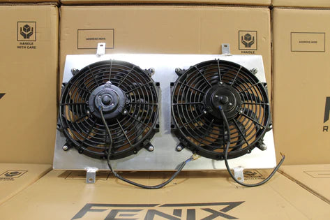 Fenix Radiators - Nissan Skyline R32 GTS-T-GT-R Fan Shroud & Fans.