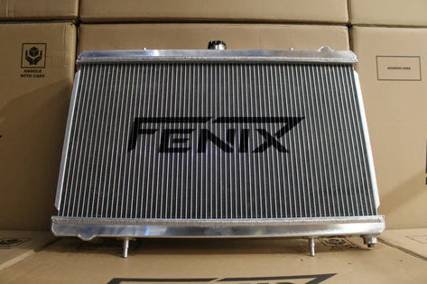 Fenix Radiators - Nissan Silvia S13 SR20DET Full Alloy Performance Radiator & Fan Shroud Kit GEN II.