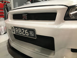 Frenchy's Performance Garage - Nissan Skyline R34GT-R Number Plate Bracket Nismo FPG-107 And OEM Bumpers Front Bar FPG-108