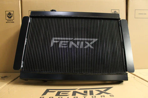 Fenix Radiators - Holden Kingswood HG-HX Chev V8 Full Alloy Performance Radiator, Custom Shroud & Spal Fans.