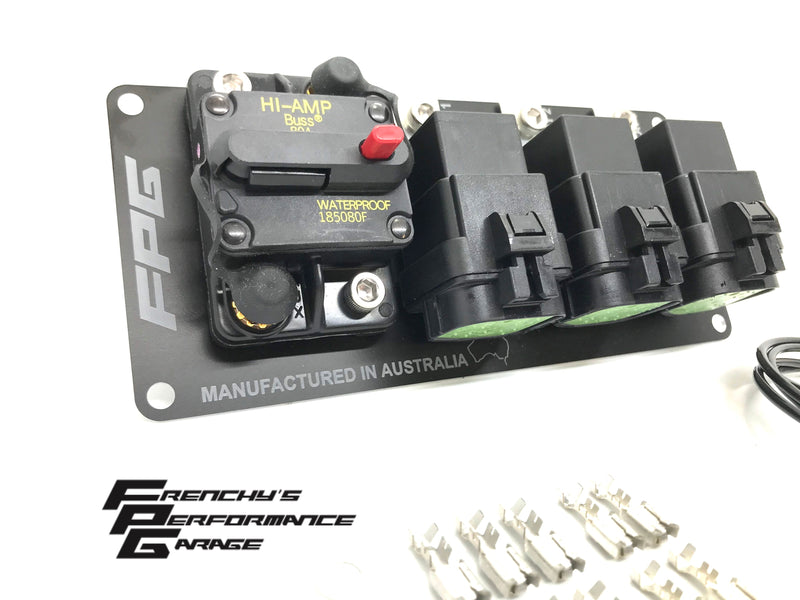 Frenchy's Performance Garage - Single Twin Triple Relay Wiring Kits with Circuit Breaker FPG-109A FPG-109B FPG-109C