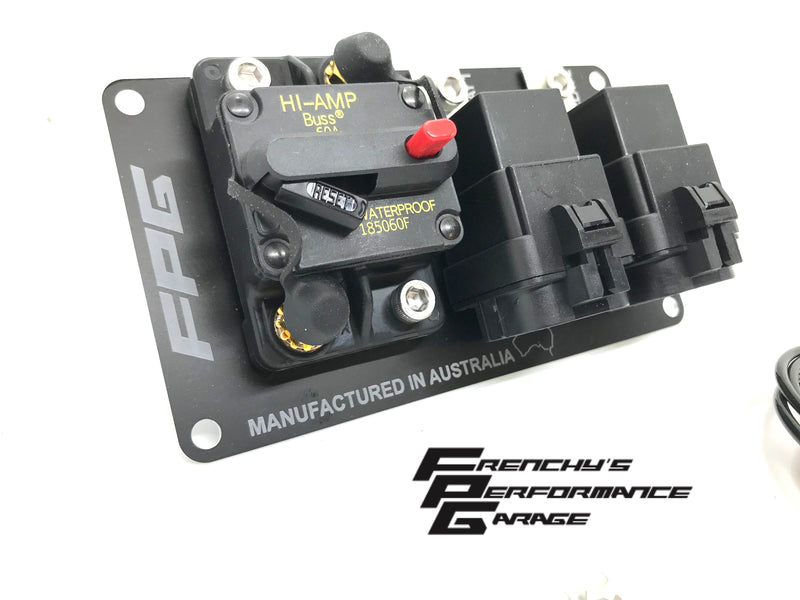 Frenchy's Performance Garage - Single Twin Triple Relay Wiring Kits with Circuit Breaker FPG-109A FPG-109B FPG-109C