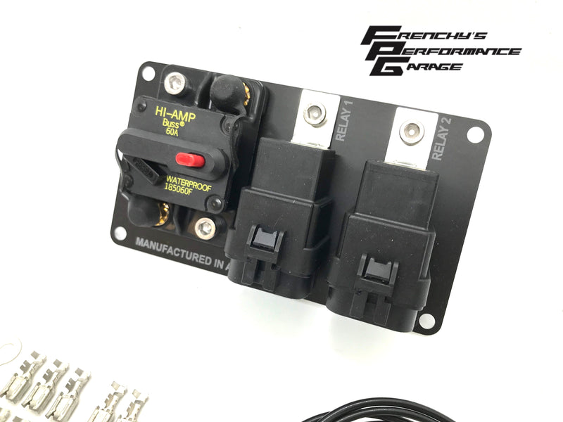 Frenchy's Performance Garage - Single Twin Triple Relay Wiring Kits with Circuit Breaker FPG-109A FPG-109B FPG-109C